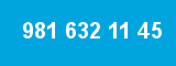 981 632 11 45 981 632 11 45